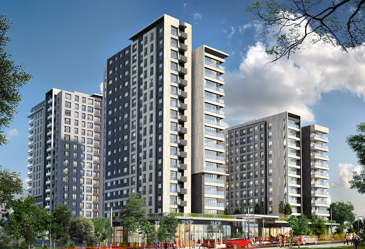 Enjoy panoramic view of Princes Islands from your smart apartment balcony in Istanbul’s Maltepe